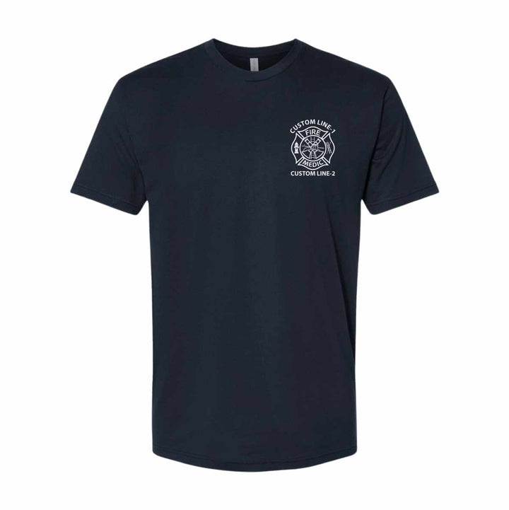 Premium custom Fire Medic T-Shirt, offering breathability and durability for long shifts.