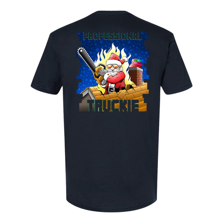 Professional Truckie Santa Firefighter Premium T-Shirt