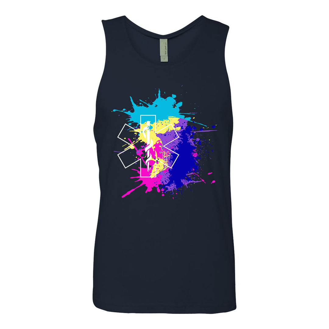 Retro EMS tank top for medics