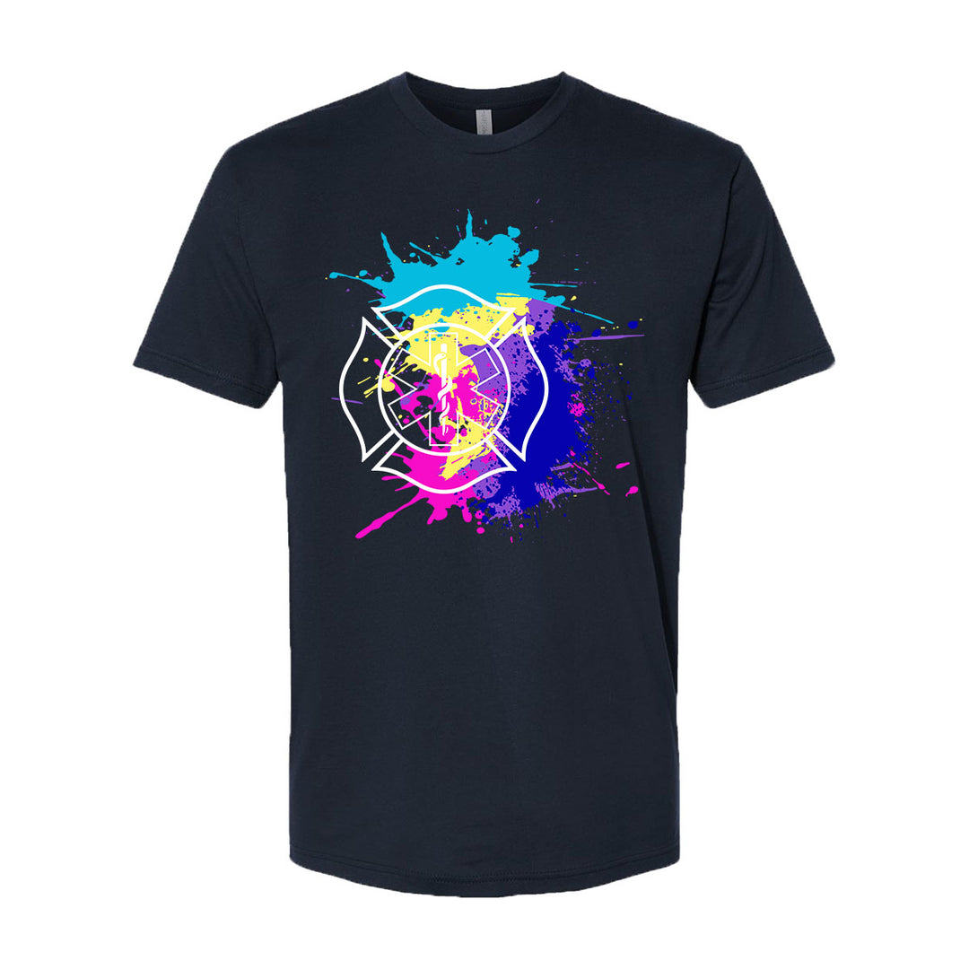 Thin red line Miami Vice fire shirt