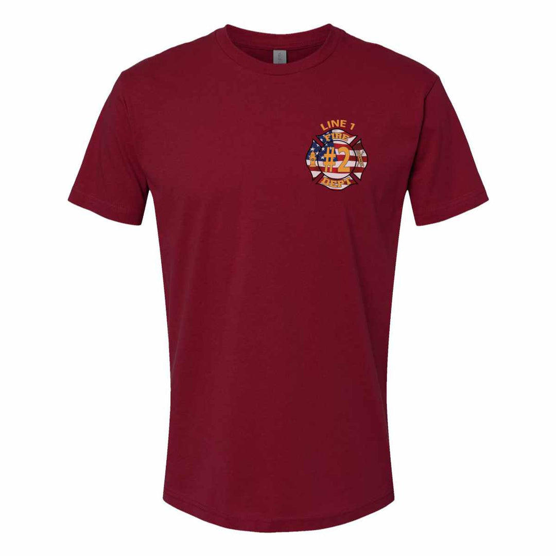 Premium Fire Department T-Shirt built for firefighters and first responders.