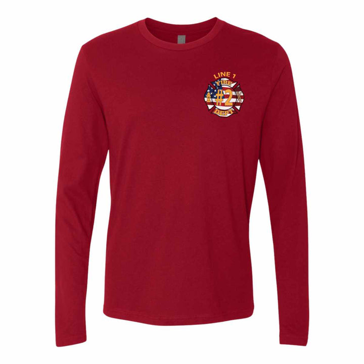 Custom Fire Department Long Sleeve Shirt made for durability and flexibility.