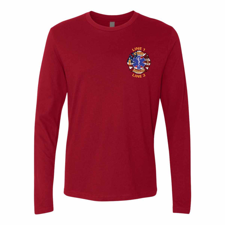 Premium Fire Rescue Long Sleeve Shirt with a professional fit and durable fabric.