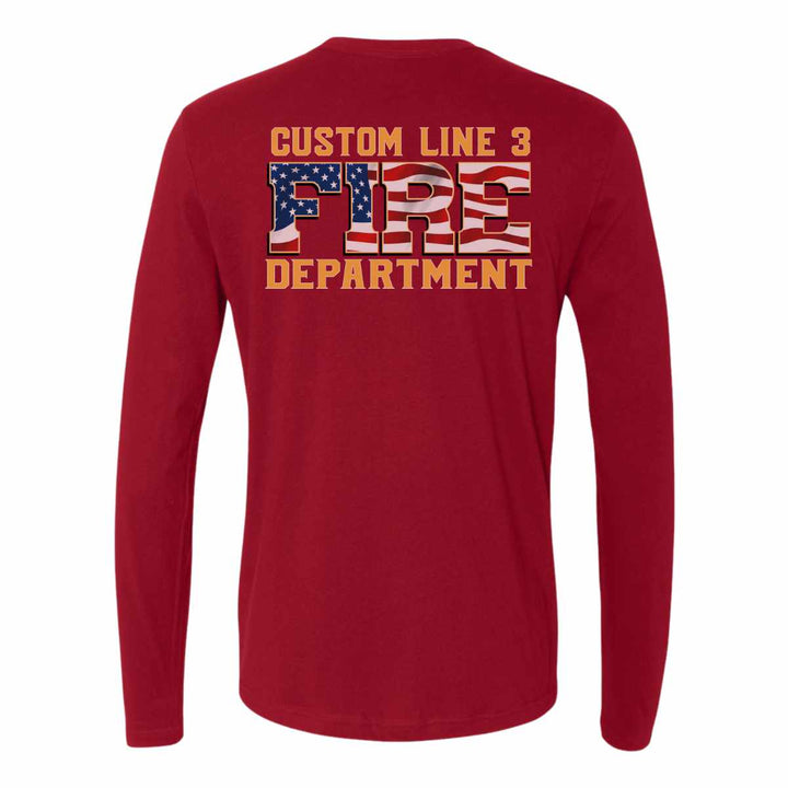 High-quality Fire Department Long Sleeve Shirt perfect for work and casual wear.