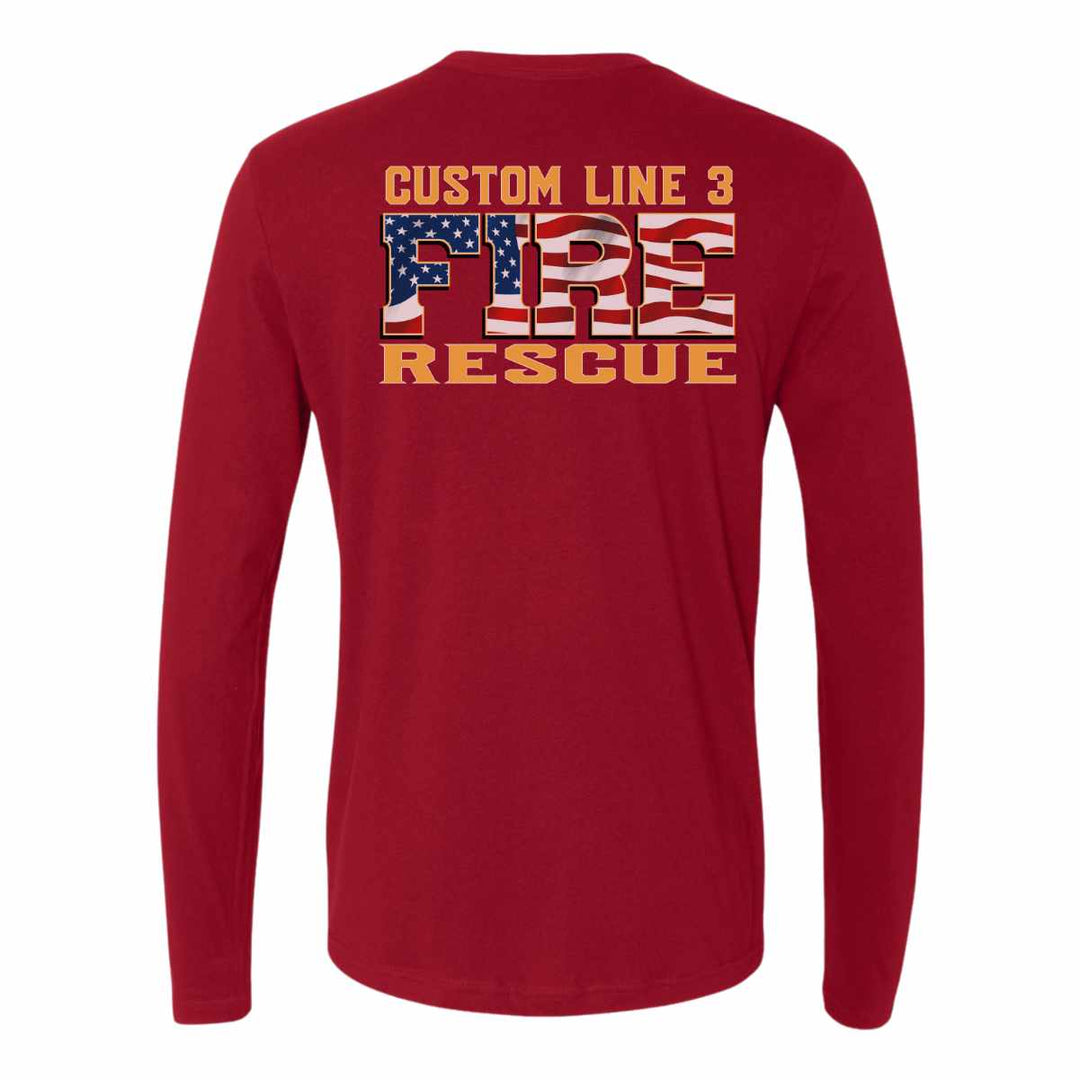 High-quality Fire Rescue Duty Long Sleeve Shirt built for both work and casual wear.