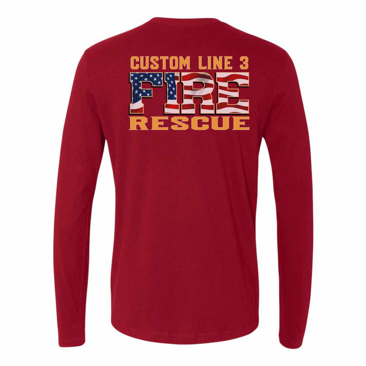 High-quality Fire Rescue Duty Long Sleeve Shirt built for both work and casual wear.
