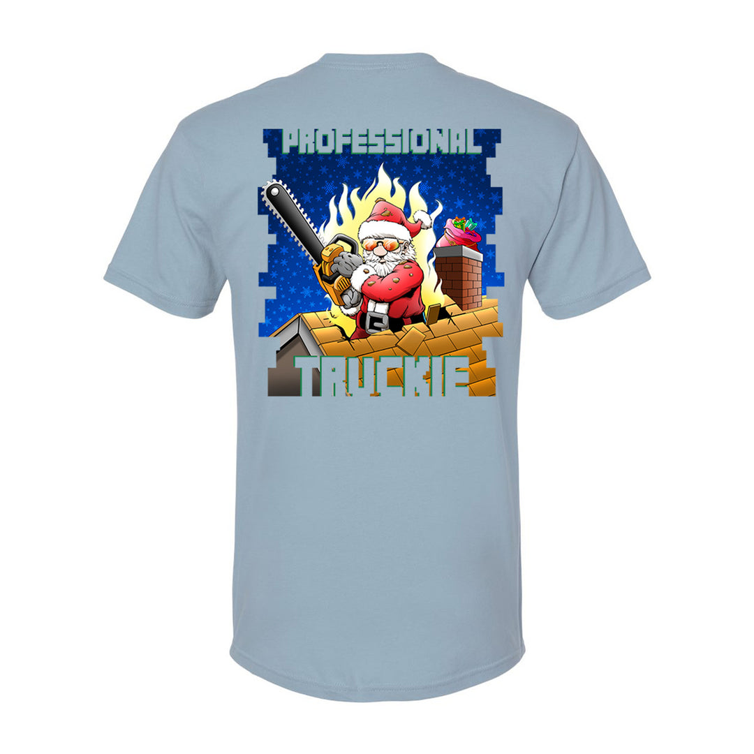 Professional Truckie Santa Firefighter Premium T-Shirt