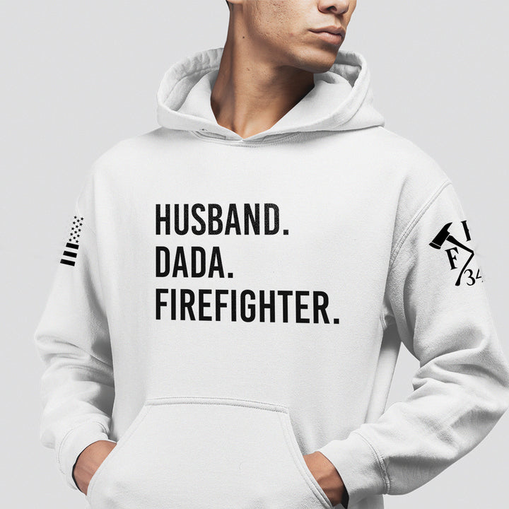 FFC 343 firefighter Father's Day hoodie