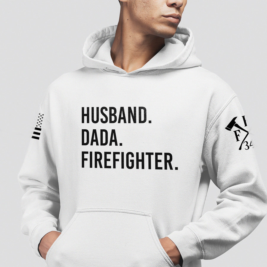 FFC 343 firefighter Father's Day hoodie