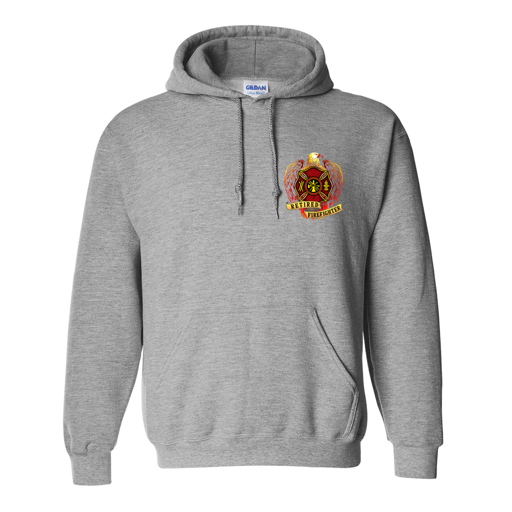 Served With Honor Retired Firefighter Premium Hoodie