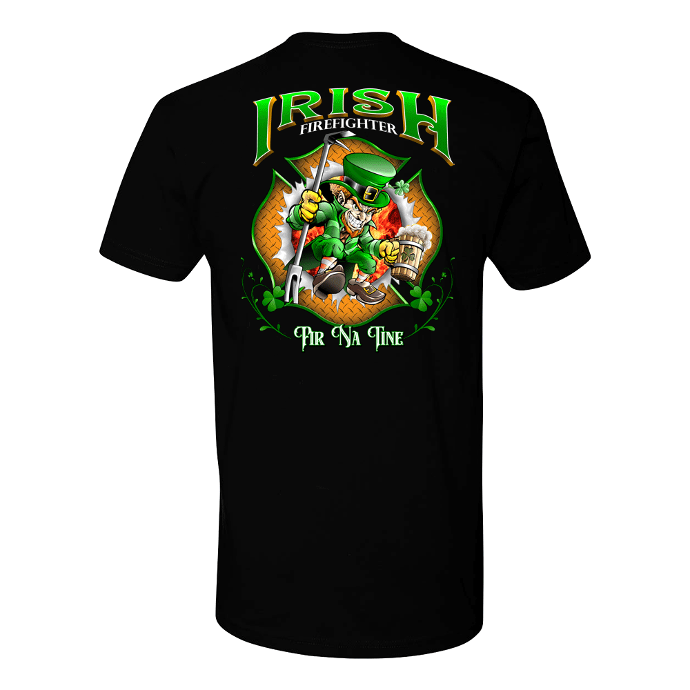 Lucky Irish Firefighter Premium Shirt