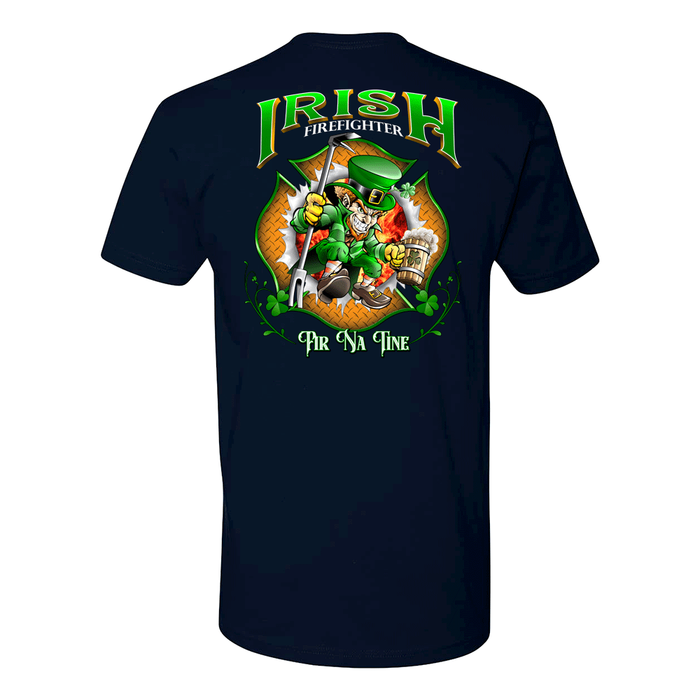 Firefighter Irish Shirt Fir Na Tine
