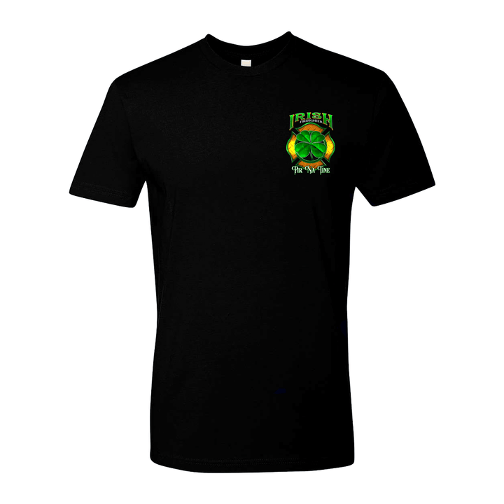 4 leaf clover Irish Firefighter Fire Station Shirt