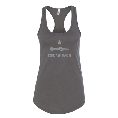 Come and Take It Women's Firefighter Razorback Tank