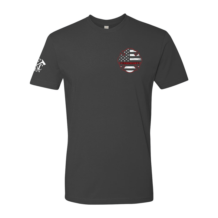 Thin Red Line Crossed Axes Maltese Premium T-Shirt