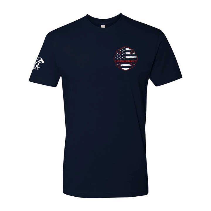 Thin Red Line Crossed Axes Maltese Premium T-Shirt