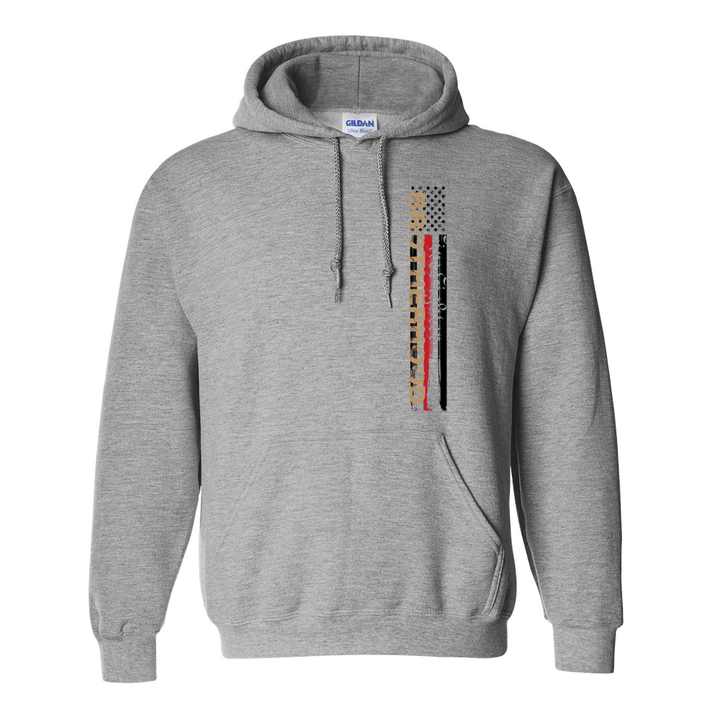 FFC 343 Red Line Firefighter Brotherhood Premium Hoodie