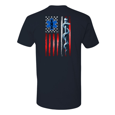 Thin White Line American Flag Premium T-Shirt