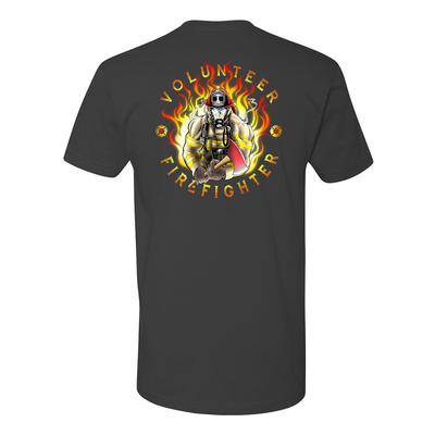 Smokin' Volunteer Firefighter Premium T-Shirt