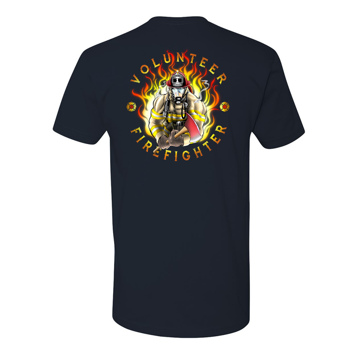 Smokin' Volunteer Firefighter Premium T-Shirt