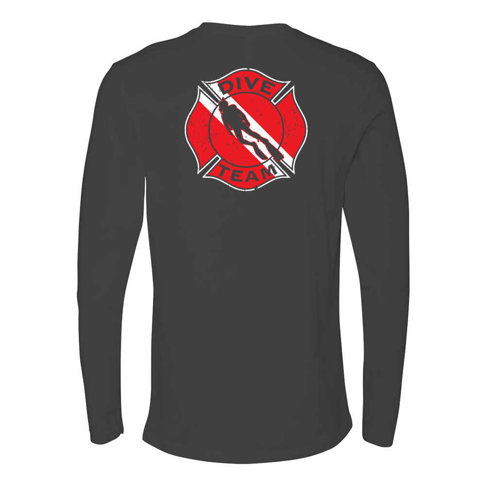 FFC 343 Firefighter Dive Team Premium Long Sleeve Shirt