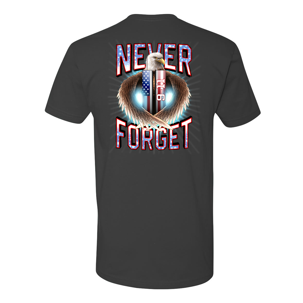 Flag and Eagle September 11, 2001 Premium T-Shirt