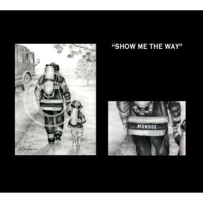 Jodi Monroe's "Show Me the Way" Personalized Artwork