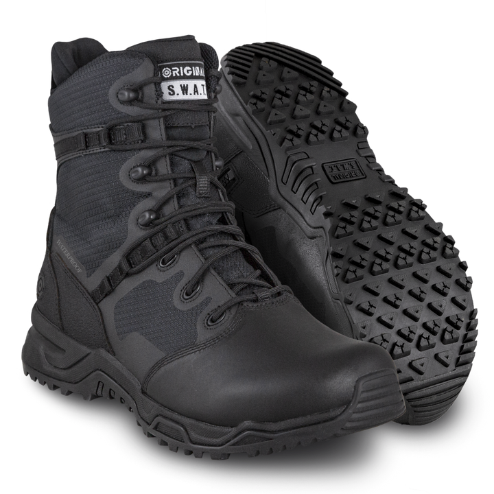 ORIGINAL S.W.A.T. Alpha Fury 8 Boot  Waterproof Size 9.5 Black - 50% Off
