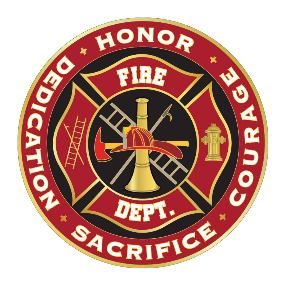 Fire Department Maltese Challenge Coin