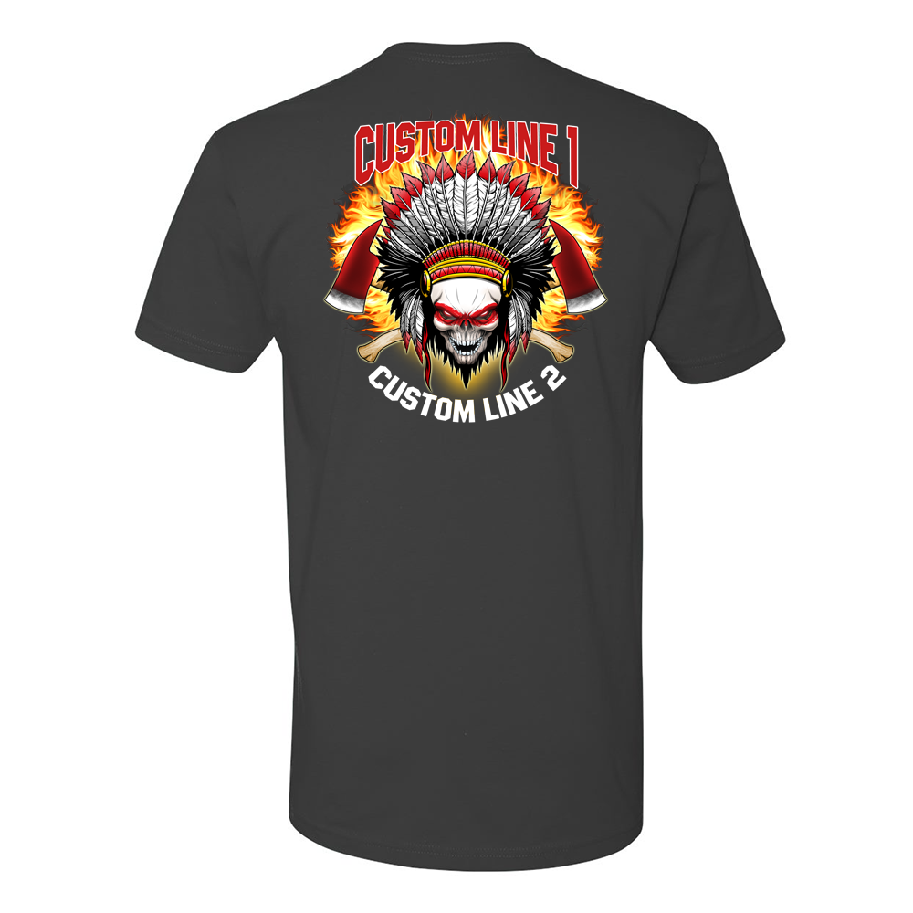 Customized Indian Outlaw Fire Station Premium T-Shirt