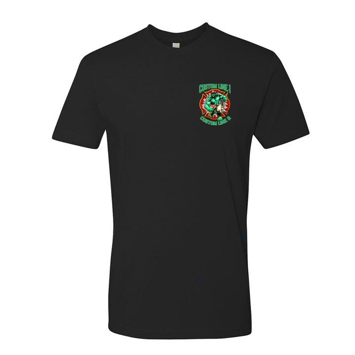 Customized Firefighter Hulk Fire Station Premium T-Shirt