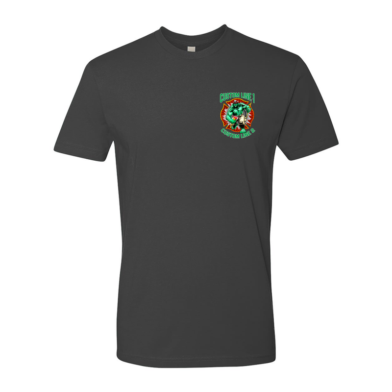 Customized Firefighter Hulk Fire Station Premium T-Shirt