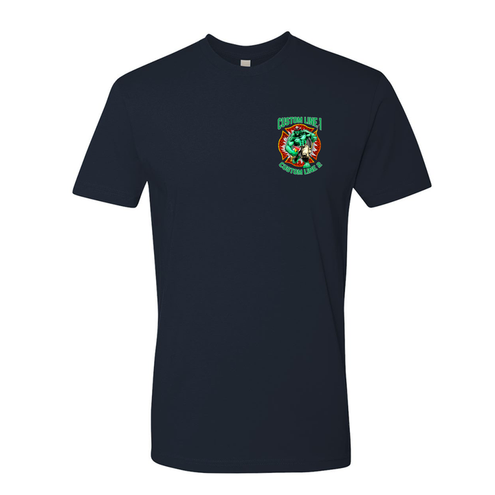Customized Firefighter Hulk Fire Station Premium T-Shirt