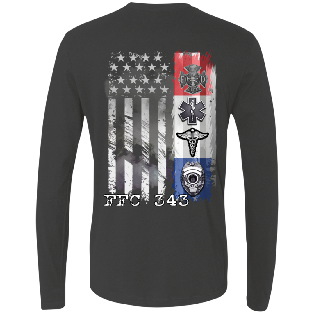FFC 343 American First Responders Men's Premium LS