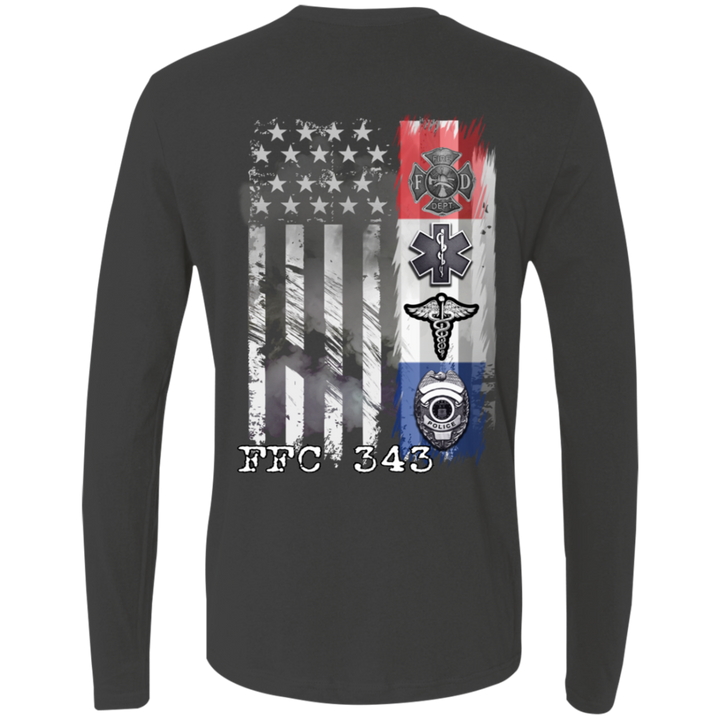 FFC 343 American First Responders Men's Premium LS