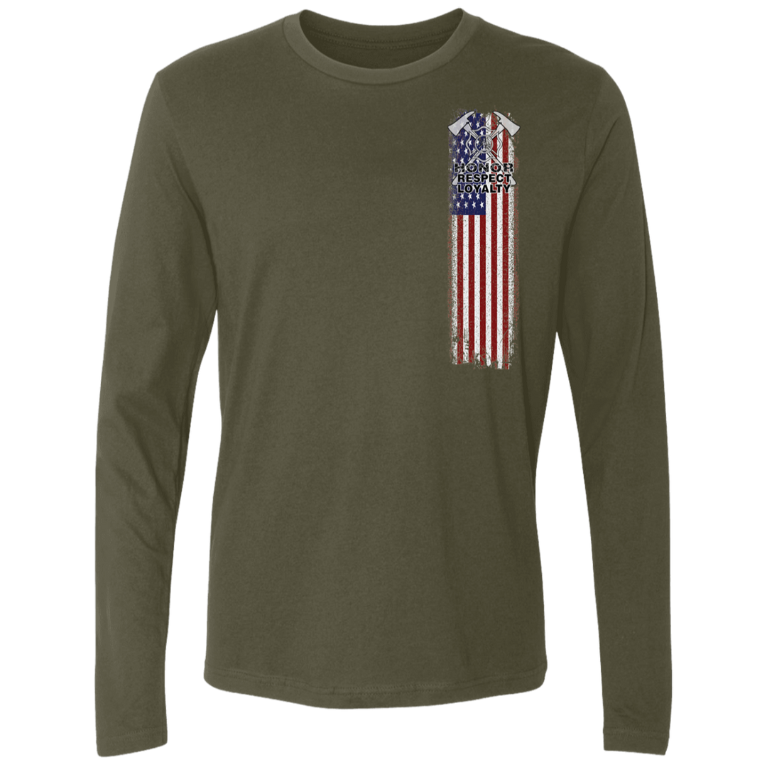 FFC 343 Honor Respect Loyalty Premium Long Sleeve Shirt