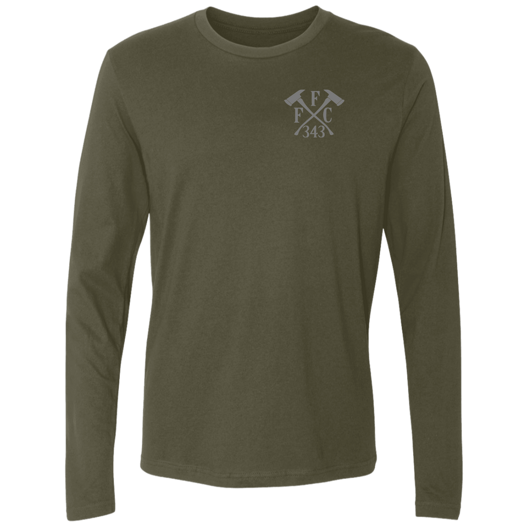 FFC 343 Crossed Axes Premium Long Sleeve Shirt