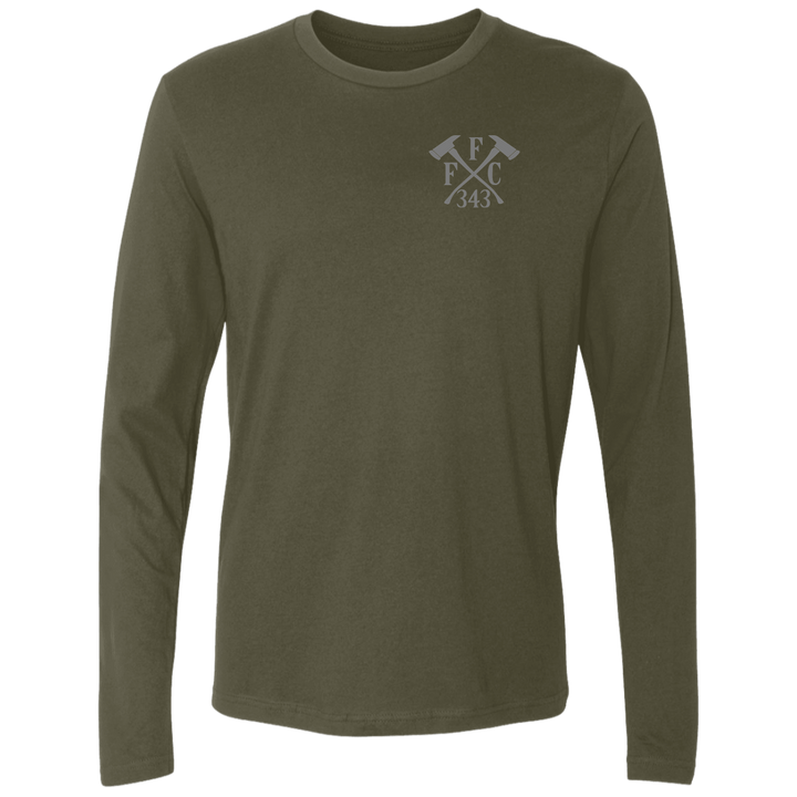 FFC 343 Crossed Axes Premium Long Sleeve Shirt