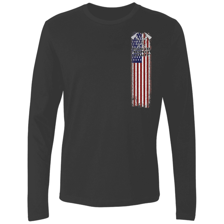 FFC 343 Honor Respect Loyalty Premium Long Sleeve Shirt