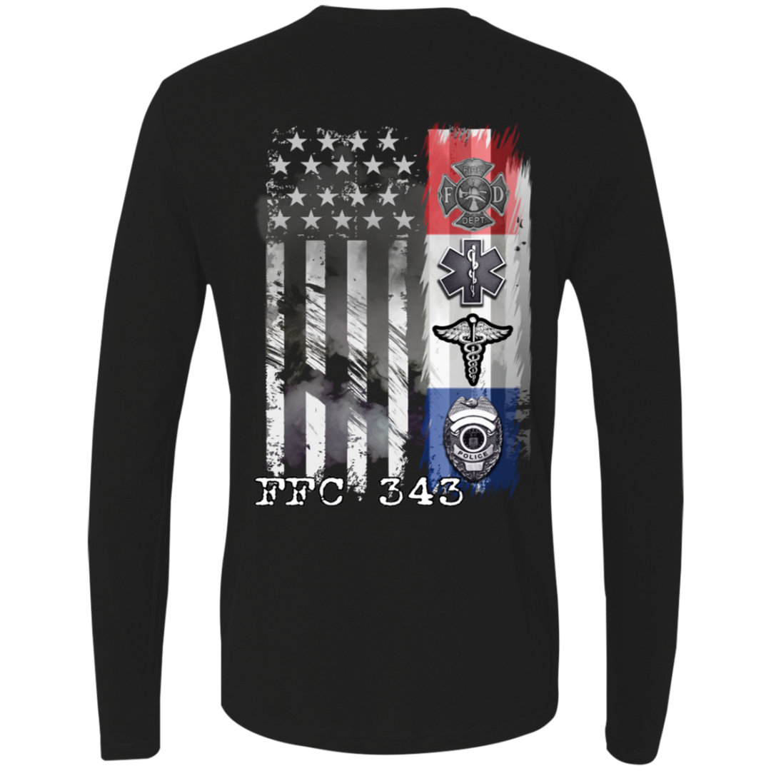 FFC 343 American First Responders Men's Premium LS