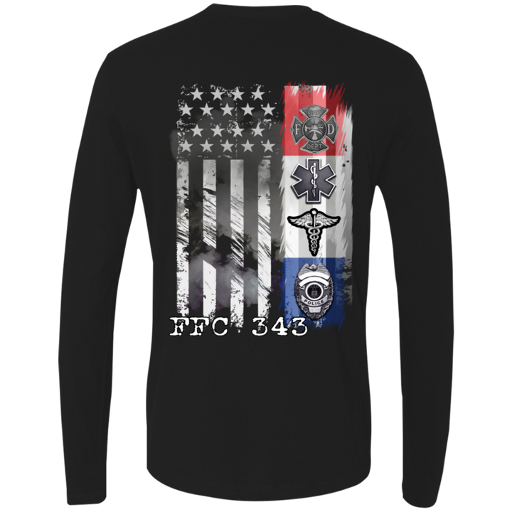 FFC 343 American First Responders Men's Premium LS