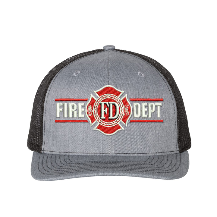 Fire Dept snapback hat for firefighters