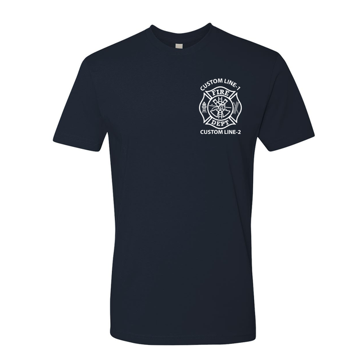 Customized Fire Dept Premium Duty T-Shirt