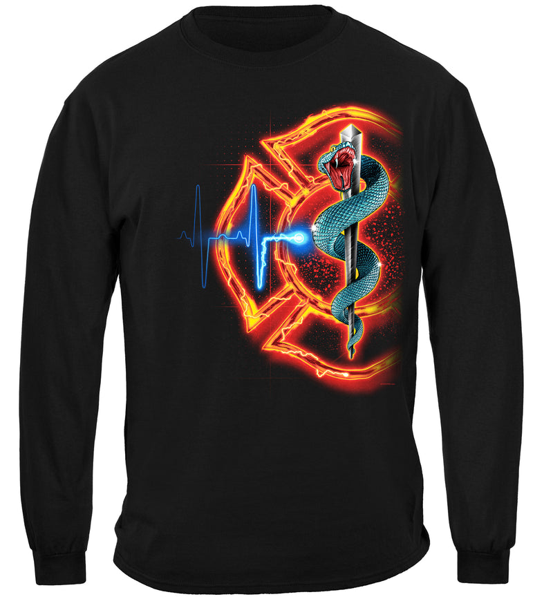 Fire Rescue Full Front Maltese Long Sleeves