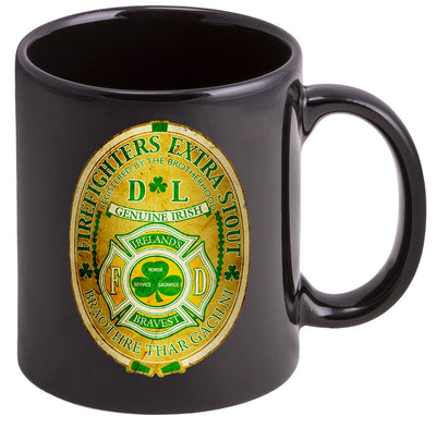 Firefighter Irelands Bravest Coffee Mugs