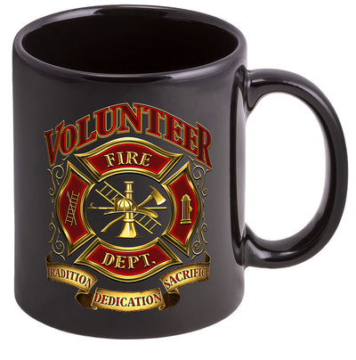 Volunteer Firefighter Coffee Mugs