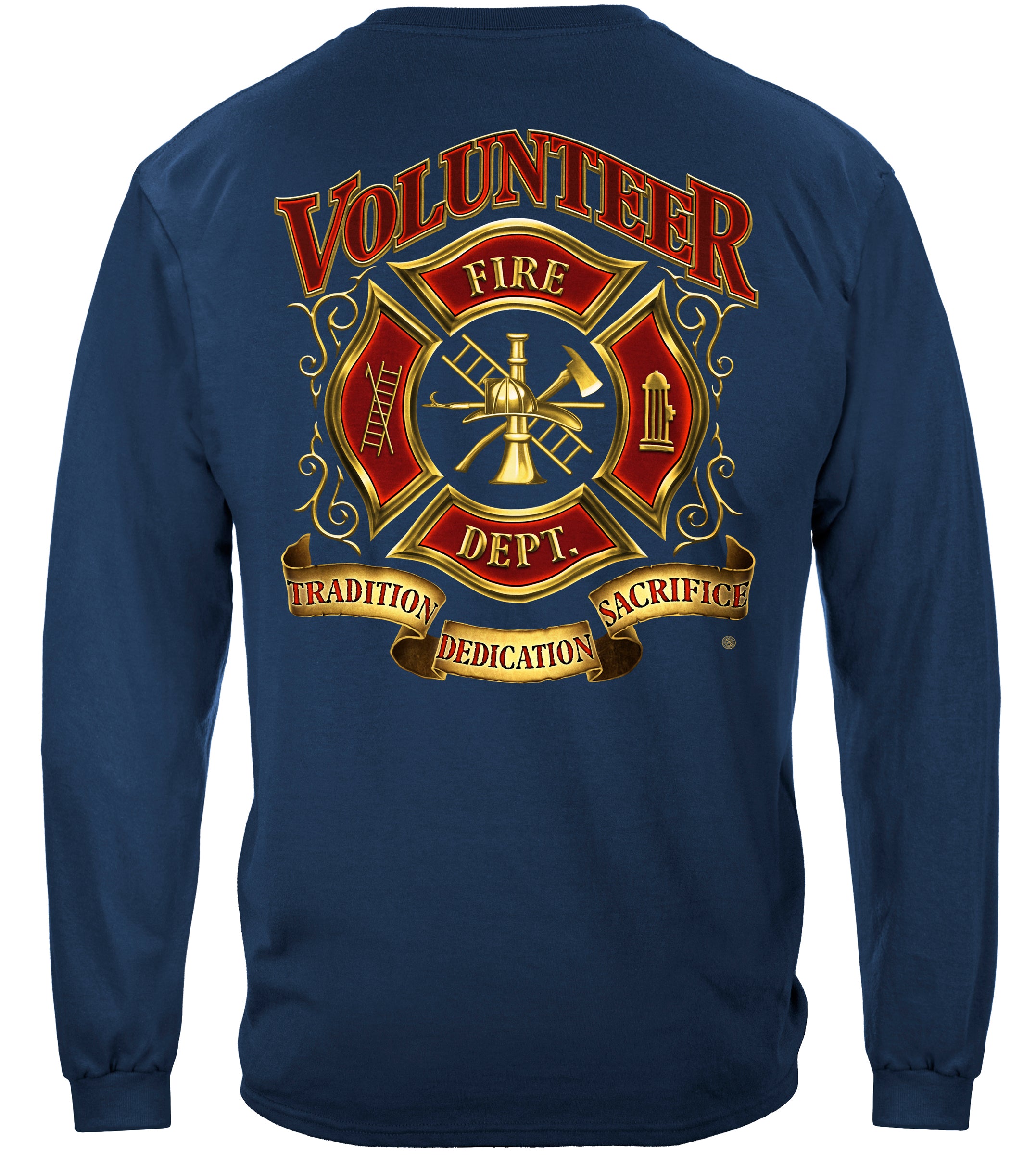 LS Volunteer Firefighter T Shirt | Firefighter.com