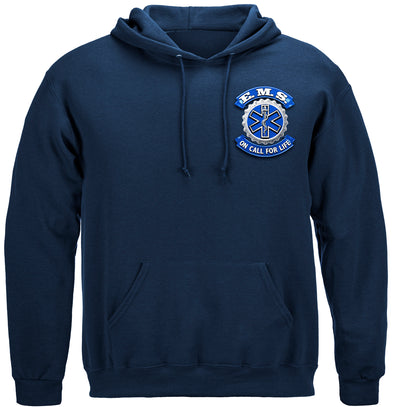 EMS Beer Label Hooded Sweat Shirt