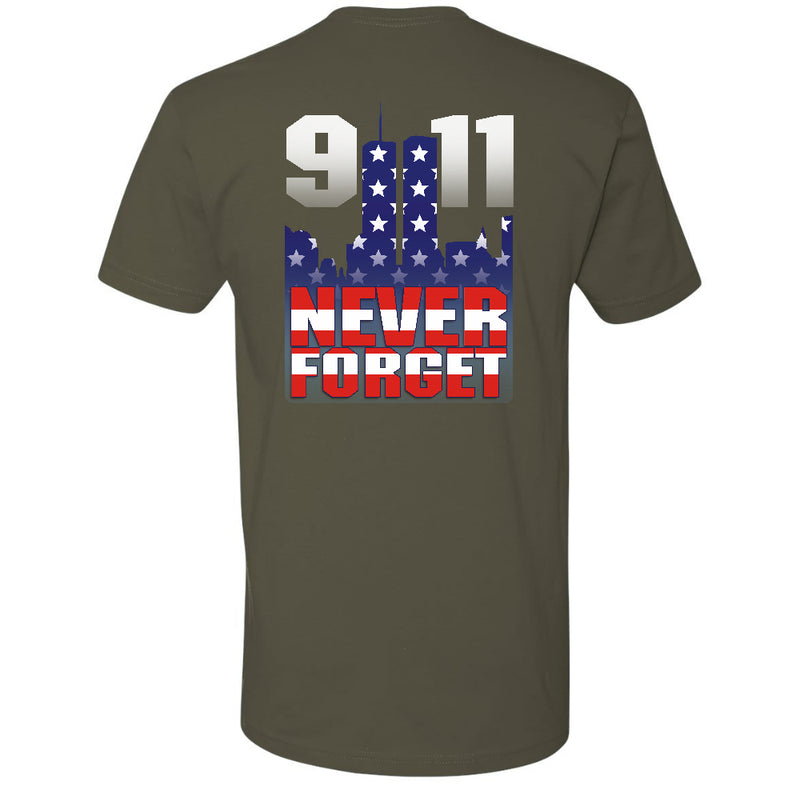 FFC 343 Never Forget 9/11 Stars And Stripes Firefighter Shirt