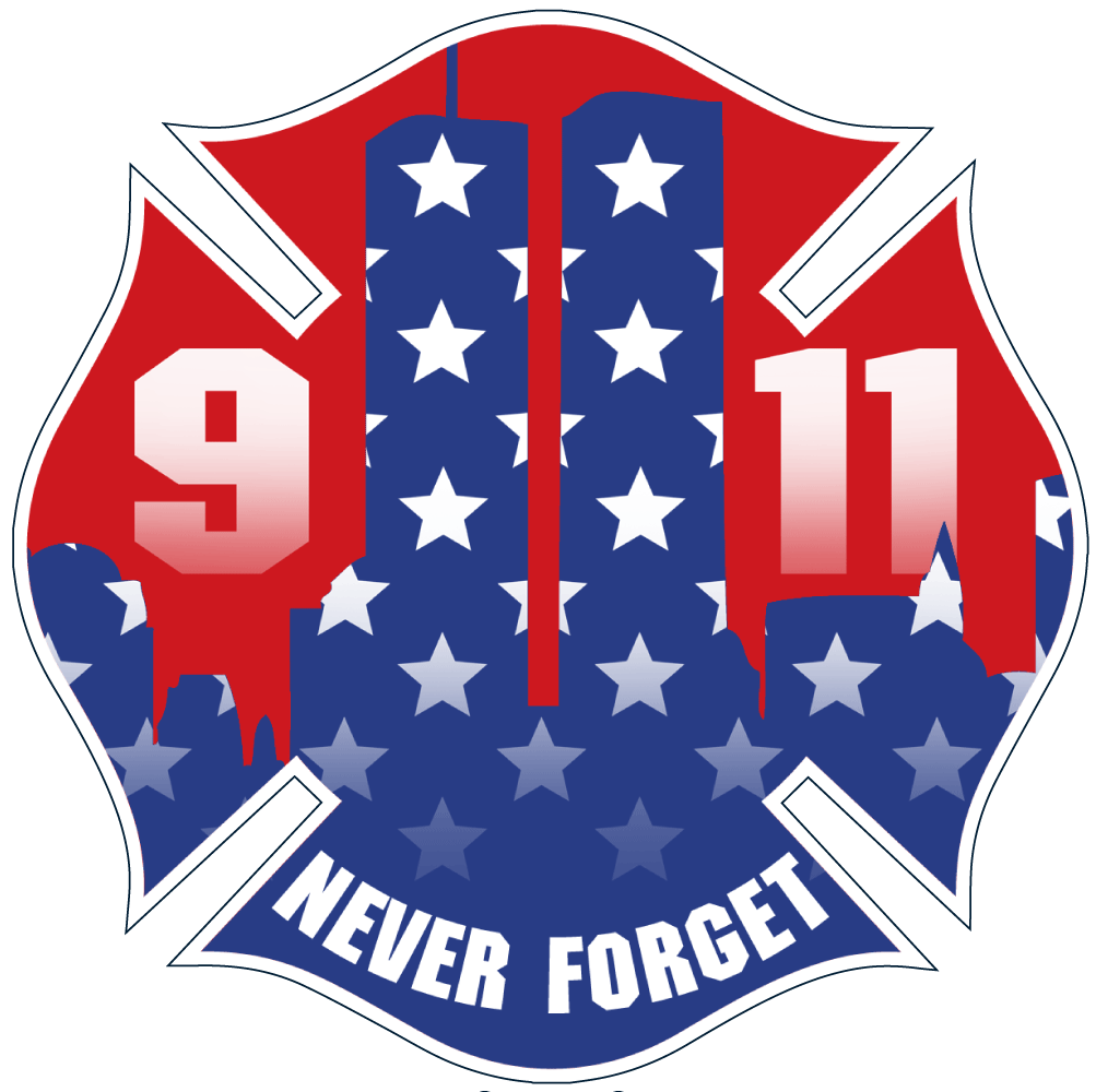 FFC 911 Never Forget Stars and Stripes Decal –